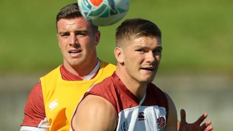 George Ford and Owen Farrell