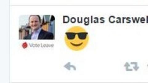 Douglas Carswell's tweet