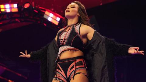 Jamie Hayter, AEW's first British women's champion, wants to be the best in sports entertainment.