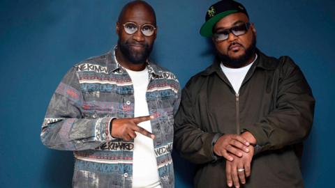 Two members from hip-hop band De La Soul