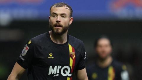 Ryan Porteous in action for Watford