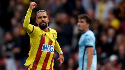 Imran Louza scores for Watford