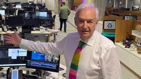 Jon Snow on his final day at Channel 4 News