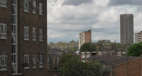 London buildings skyline