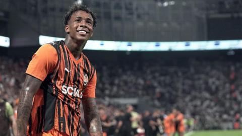 New Fulham signing Kevin while playing for Shakhtar Donetsk