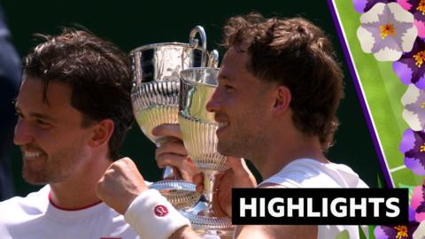 Gordon Reid and Alfie Hewett