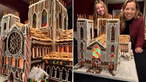 York Minster from gingerbread