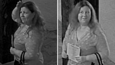 CCTV of woman police are hunting