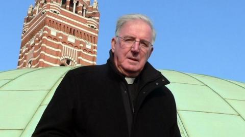 Cardinal Cormac Murphy-O'Connor, leader of Roman Catholics in England and Wales, in 2008.