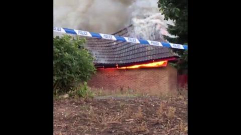 Fire at Dundee community centre