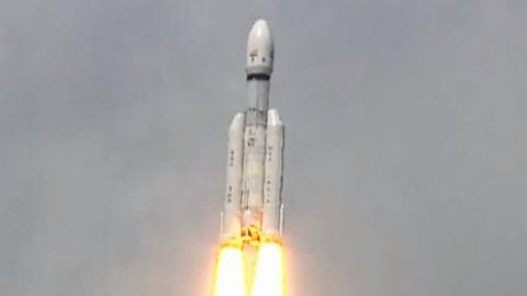 Chandrayaan-3 lifts off