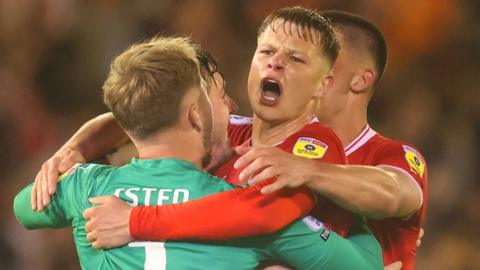 Barnsley celebrate