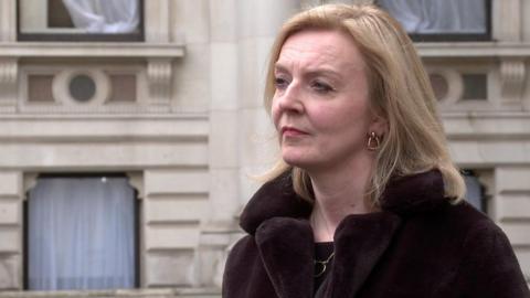 UK Foreign Secretary Liz Truss