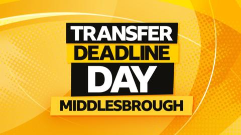 Transfer deadline day  Middlesbrough graphic