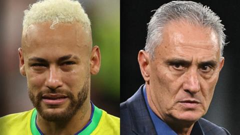 Neymar and Tite