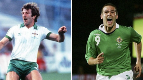 Gerry Armstrong and David Healy