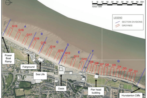 'Multiple millions' needed to fix sea defences in Hunstanton - BBC News