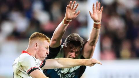 Nathan Doak in action for Ulster against Connacht in September