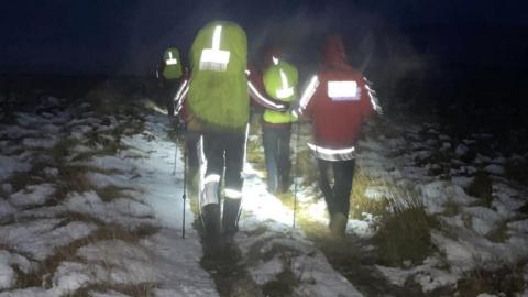 North of Tyne Mountain Rescue Team, Pennine Way