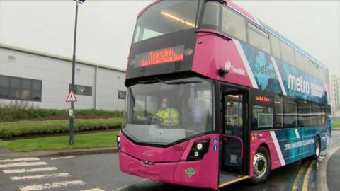 The Northern Ireland bus manufacturer Wrightbus is almost doubling its permanent workforce by creating 300 new jobs and converting another 120 temporary posts into permanent jobs.