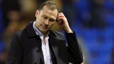 Duncan Ferguson dejected