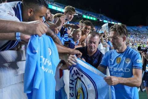 Man City on US pre-season tour