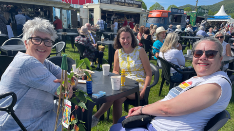 Visitors to Malvern Spring Festival