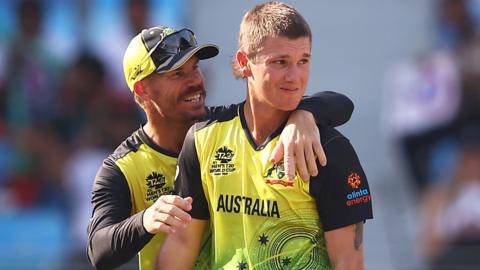 David Warner and Adam Zampa