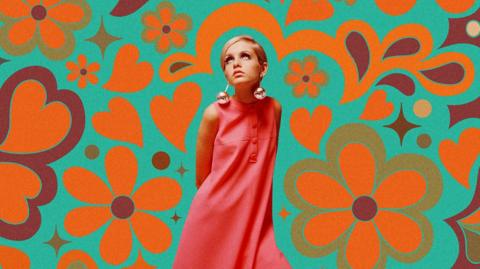 Iconic 1960s model Twiggy.