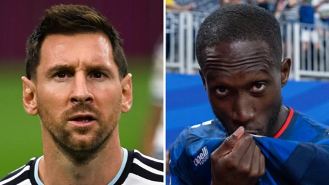 Lionel Messi and Willy Semedo