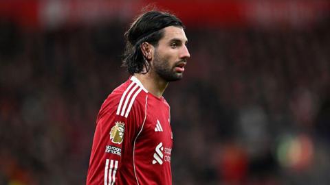 Dominik Szoboszlai playing for Liverpool