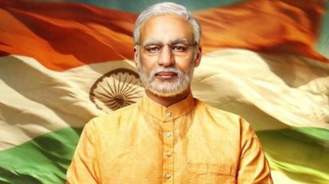 Poster showing Vivek Oberoi as Narendra Modi