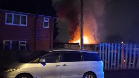 Fire in Bulwell