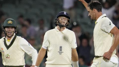 Joe Root is dismissed