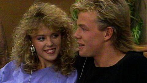 Kylie Minogue and Jason Donovan