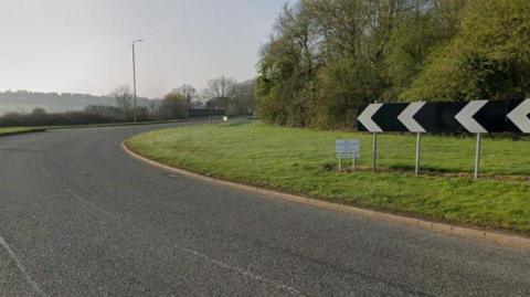 Bowshaw Roundabout, near Dronfield