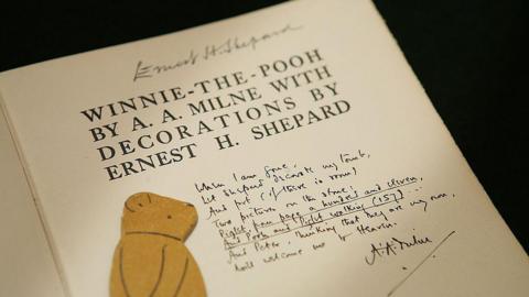 Winnie the Pooh book.