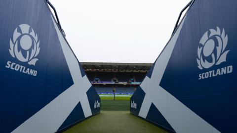 A general view of Murrayfield