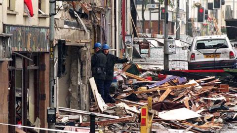 The Omagh bomb killed 29 people including a woman pregnant with twins