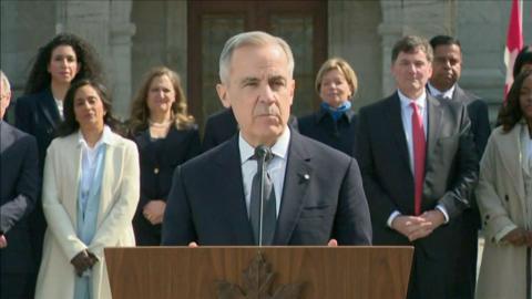 Mark Carney gives first speech as Canada's prime minister 