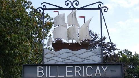 Billericay sign