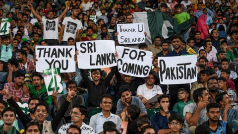 Sri Lanka played in Pakistan earlier this year in limited overs matches