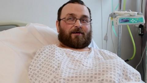 Martin Shaw in hospital