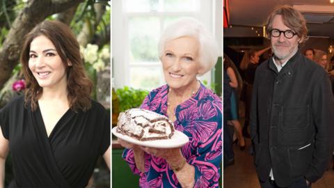 Nigella Lawson, Mary Berry and Nigel Slater