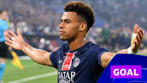 PSG's Desire Doue