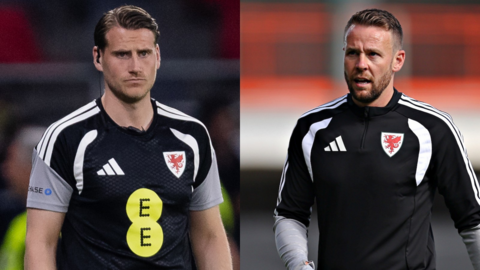 Piet Cremers (left) and Chris Gunter in a composite picture