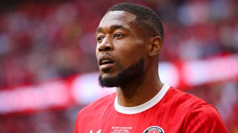 Chuks Aneke pictured playing for Charlton