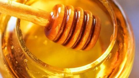 A jar of honey
