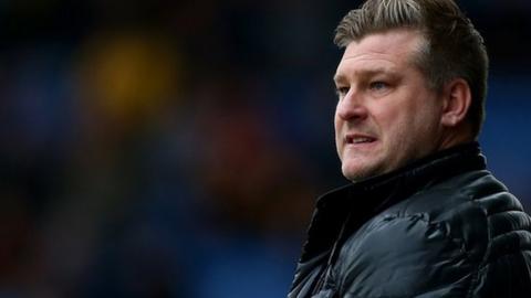 Oxford United head coach Karl Robinson