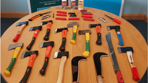 weapons seized